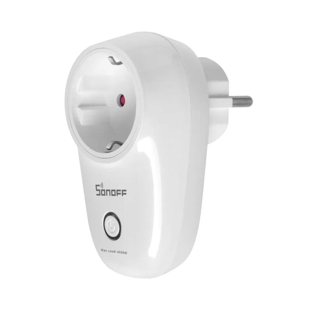 Tomada inteligente Sonoff S26 R2 - Controlo WiFi para casa EU
