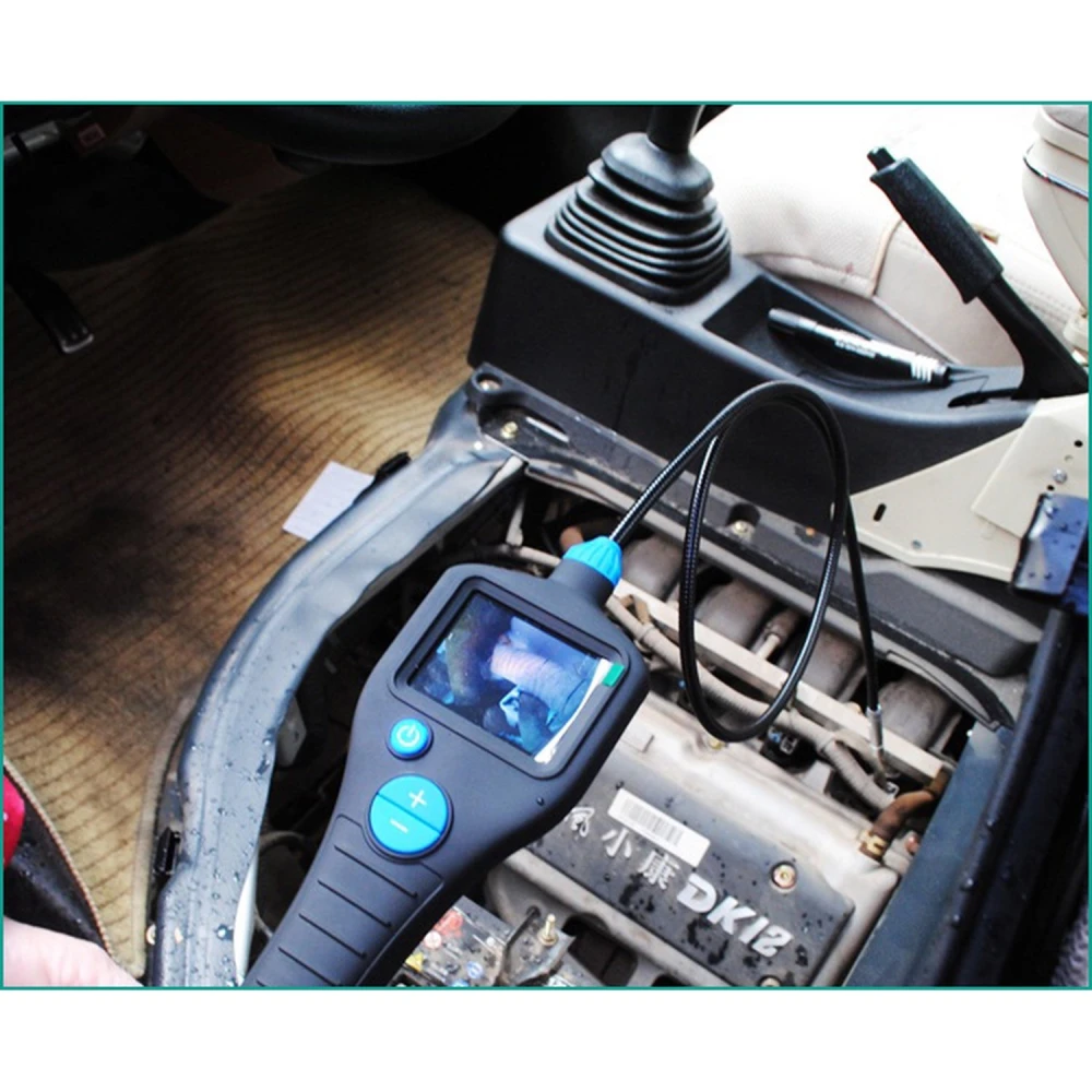 Endoscopio con adaptadores gancho, espejo 45° e imantado para diversas aplicaciones