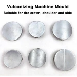 Equipamento de reparação de pneus com vulcanizador automático de temperatura constante