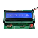 Equipamento para comprovar e medir cristais de quartzo (30 kHz a 20 MHz)