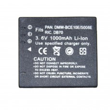 Bateria compatível PANASONIC CGA-008E/BCE10E PANASONIC  3.17 euro - satkit