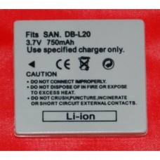 Bateria Compatível Sanyo Db-L20