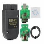 Scanner Diagnóstico HEX-V2 VCDS V25.3 ATMEGA162 Compatível VW Audi Seat Skoda 1996-2017
