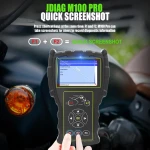 Scanner de diagnóstico moto OBD JDiag M100 Pro para reparação de motos KTM Honda Yamaha Kawasaki BMW