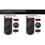 Estação de soldadura digital Mlink S1 60W com display LED e bloqueio de temperatura