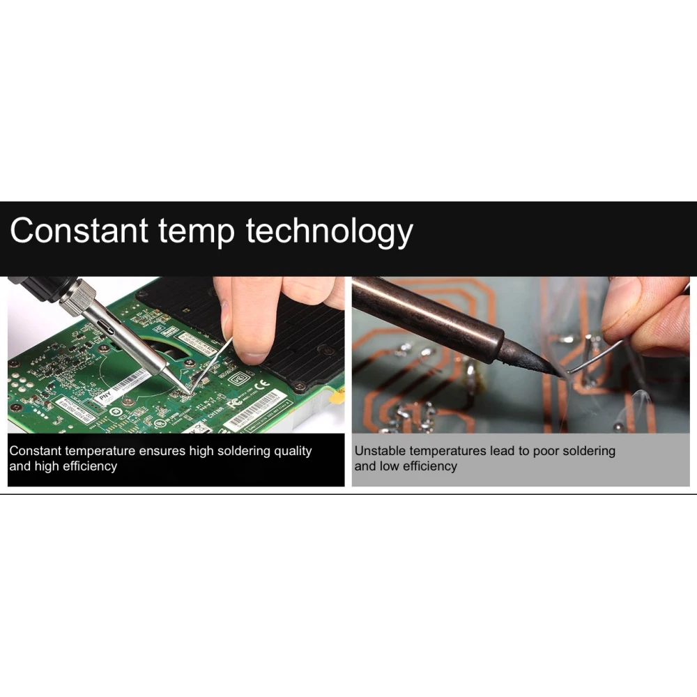 Estação de soldadura digital Mlink S1 60W com display LED e bloqueio de temperatura