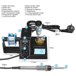 Estação de soldadura digital Mlink S1 60W com display LED e bloqueio de temperatura