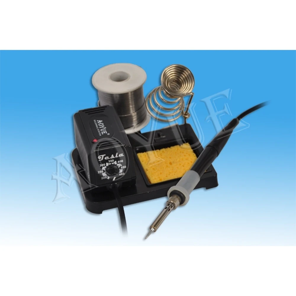 Estação de soldadura regulável Aoyue 469 de 60 W para hobby
