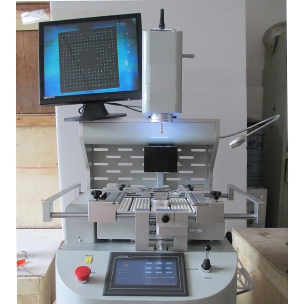 Estação reballing BGA Mlink X5 com tripla zona de aquecimento e controlo tátil