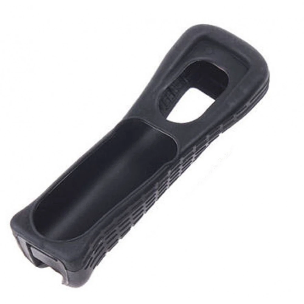 Capa de silicone preta para comando Wii Remote - Proteção e conforto