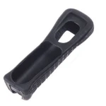 Capa de silicone preta para comando Wii Remote - Proteção e conforto