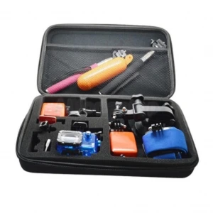 Bolsa grande para GoPro Hero 3 com proteção e espaço para acessórios