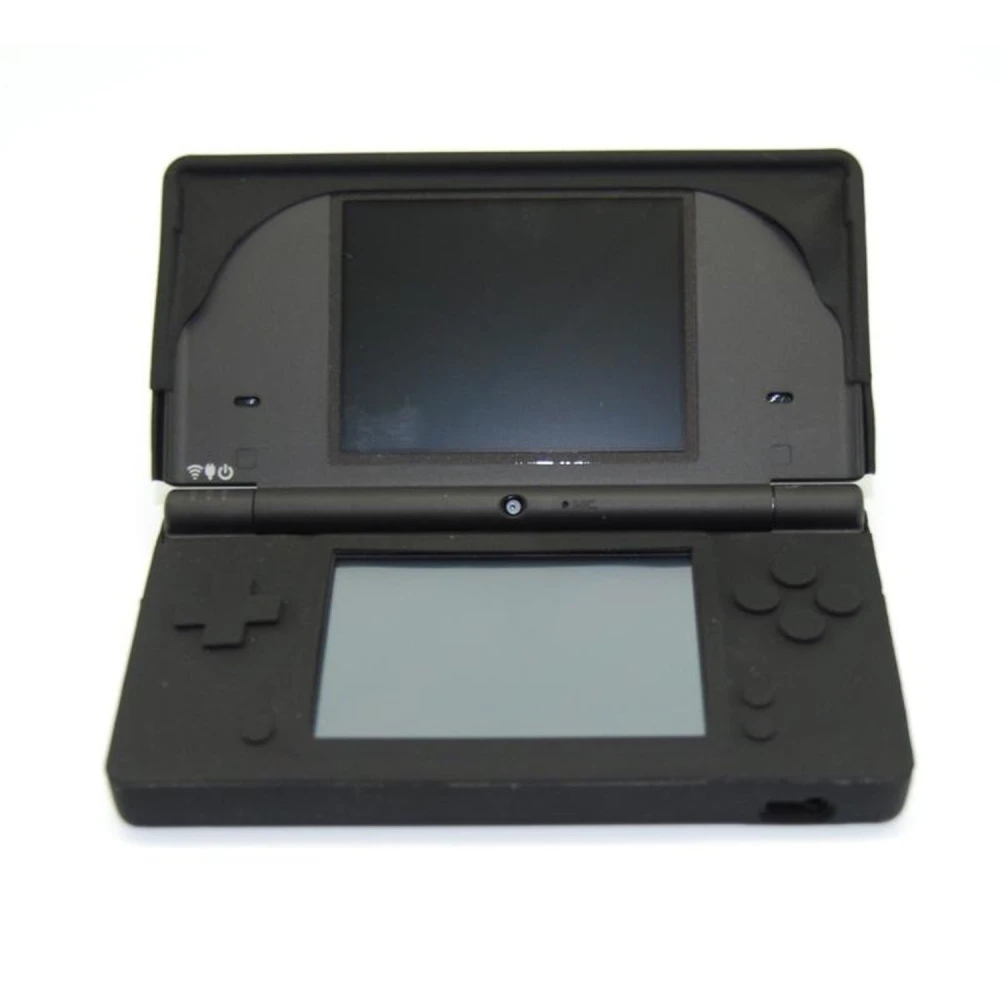 Capa de silicone para Nintendo DSi preta - proteção e conforto