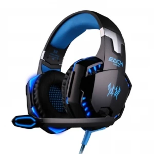 G2000 Gaming Headset PC com Microfone e Ligação USB + 3,5mm