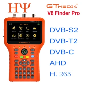 GTmedia V8 Finder Pro: Medidor e Localizador de Satélites DVB-S2 DVB-T2 DVB-C