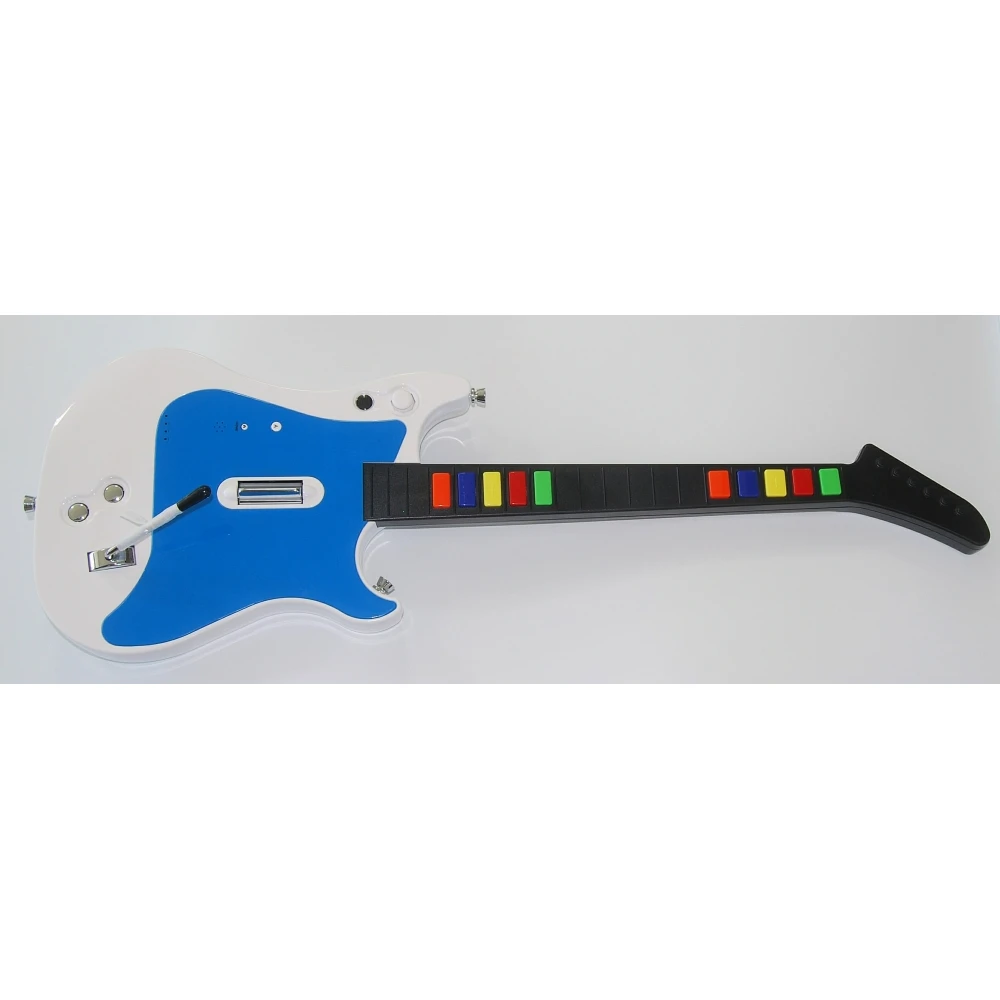 Guitarra Rock Zero V 10 Frets para Wii - Comando sem fios para jogos