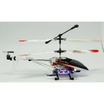 Helicóptero radio control modelo 6809 rojo con instrucciones y guía de recambio