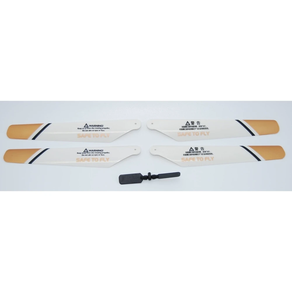 Helicóptero RC M-1 V2 rojo con palas de recambio