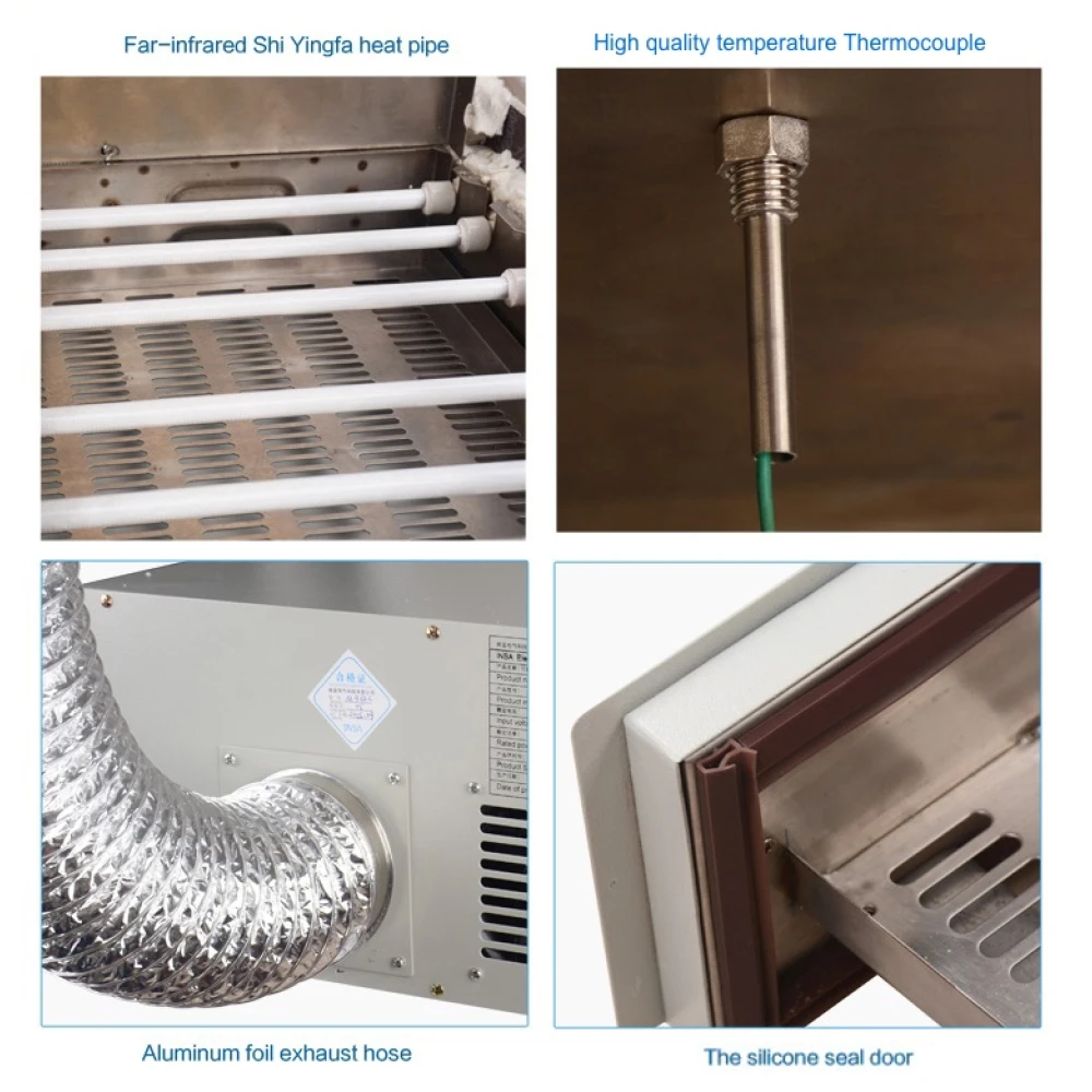 Forno de Reflow por Infravermelhos INSA M962D com Controlo Automático