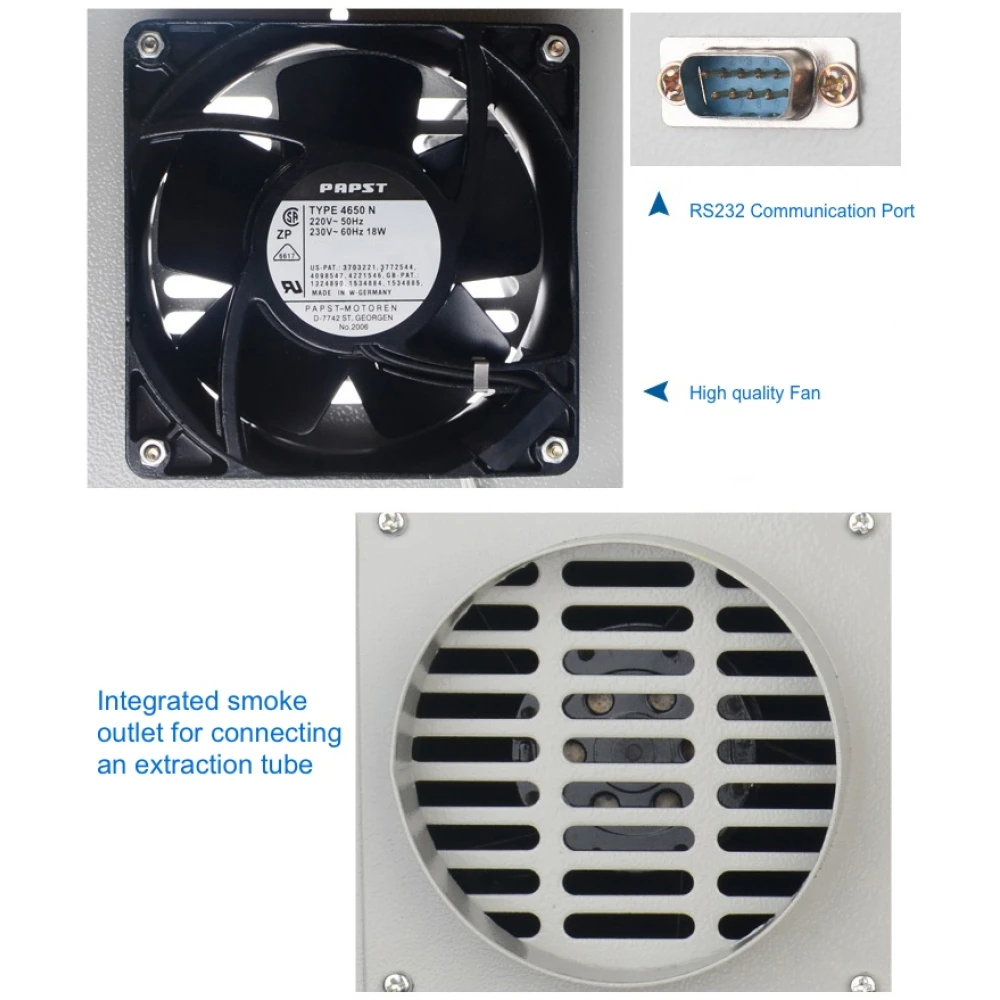 Forno de Reflow por Infravermelhos INSA M962D com Controlo Automático