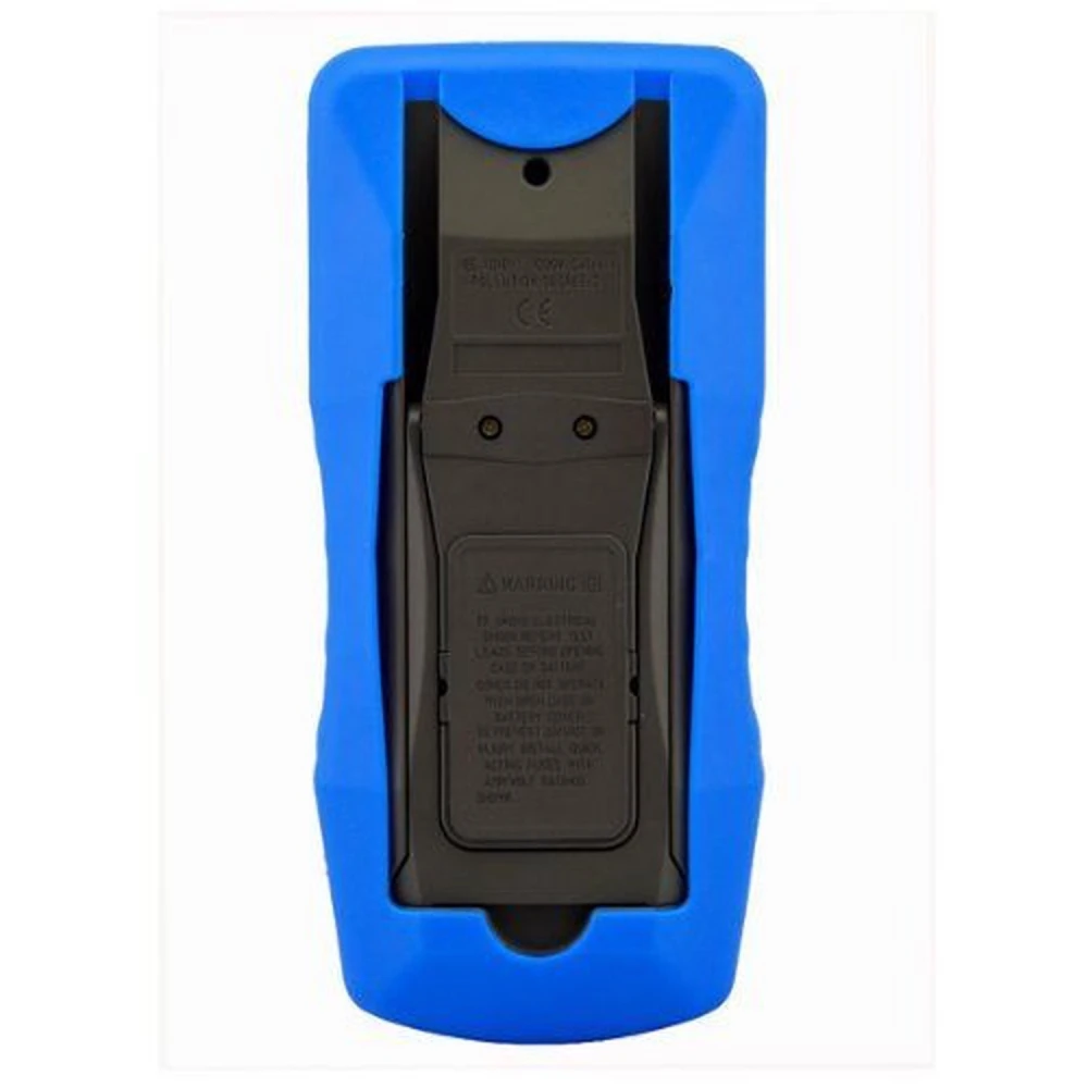 Vista frontal del multímetro digital Hp-760b HoldPeak con botones y pantalla