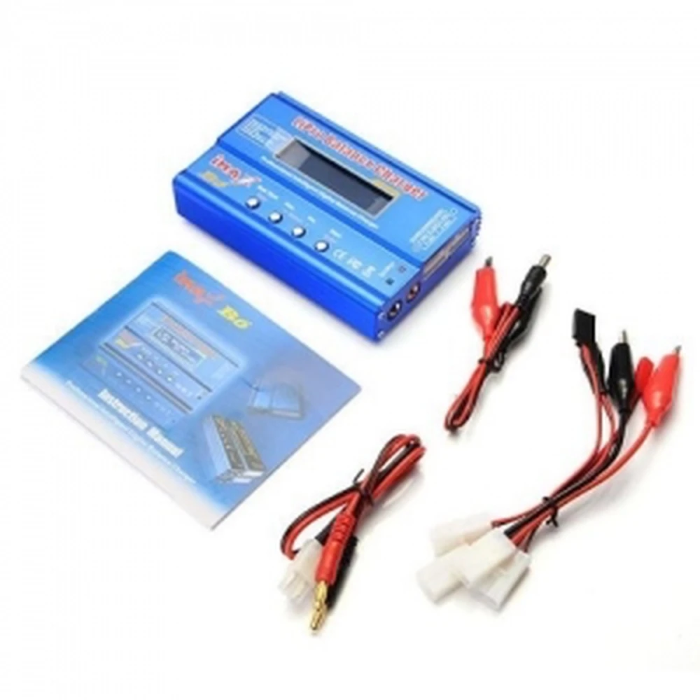Imax B6 carregador de baterias LiPo NiMH NiCd com adaptador