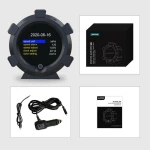 Inclinómetro multifuncional Autool X95 com giroscópio multieixo e sistema GPS