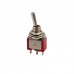 Interruptor de 3 pinos de botão de pressão KNX-102 ON/ON