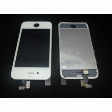 Tela Iphone 4 + Painel Sensível Ao Toque E Vidro Pronto Para Instalar O "BRANCO"