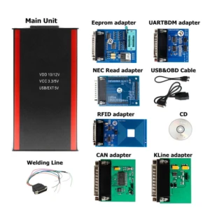 Iprog Pro Programador de Chaves de Carro até 2019 compatível com IMMO e Correção de Quilometragem