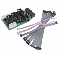 J-Link Jtag Converter V9 Com Set 7pcs Jtag Connector Cables