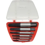 Kit de 6 Peças Extratores de Parafusos Partidos Profissionais TSX TOOL