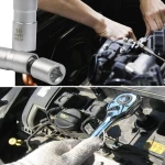 Jogo de 2 chaves de caixa magnéticas flexíveis para vela 14 mm e 16 mm TSX TOOL