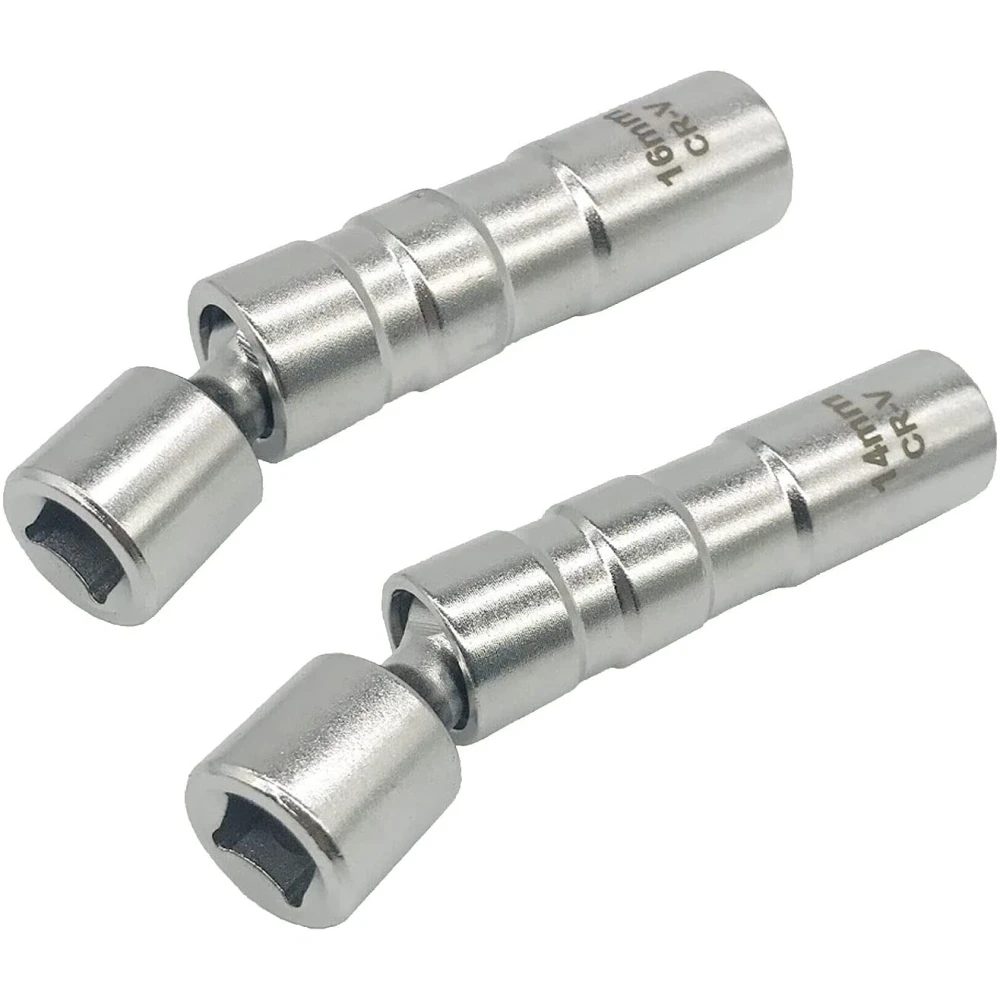 Jogo de 2 chaves de caixa magnéticas flexíveis para vela 14 mm e 16 mm TSX TOOL