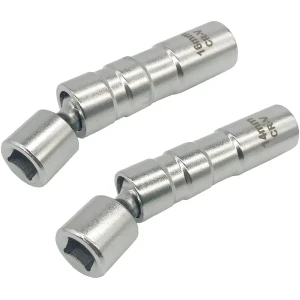 Jogo de 2 chaves de caixa magnéticas flexíveis para vela 14 mm e 16 mm TSX TOOL