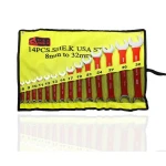 Jogo de chaves métricas 14 peças TSX TOOL - Set completo e profissional