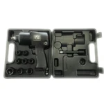 Jogo de chaves de caixa e pistola de impacto SATA 1/2'' com torque máximo de 660Nm e 8 chaves incluídas