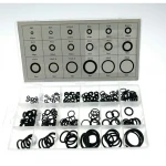 Jogo de O-rings Métricos 225 Peças - Kit Completo para Automóvel e Reparação