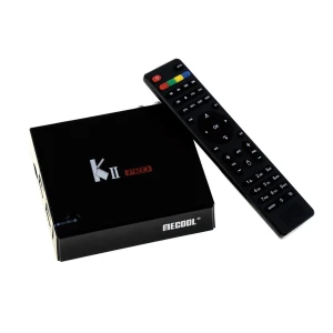 Kii Pro duplo sintonizador DVB-S2 DVB-T2 Android TV Box 2GB/16GB 4K