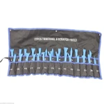 Kit 27 Peças Ferramentas para Remover Painéis de Portas, Frisos e Tampões TSX TOOL