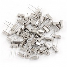 Pack de 50 cristais de quarzo oscilador, 10 valores diferentes de 6mhz 40mhz encapsulado hc49s COMPONENT PACKS  4.50 euro - satkit