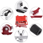 Kit de alargador e dobrador de tubos 45 graus para cobre, aço inoxidável e alumínio