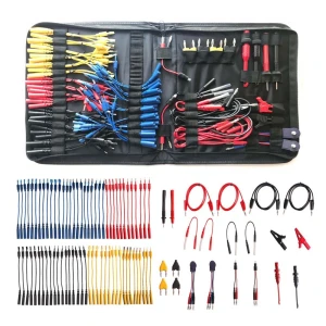 satkit Kit de cabos multifunções para testadores de circuitos automóveis com 92 peças