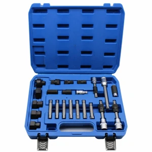 TSX TOOL Kit Extrator Polias Alternador 24 Peças Profissional Roda Livre OAD Universal