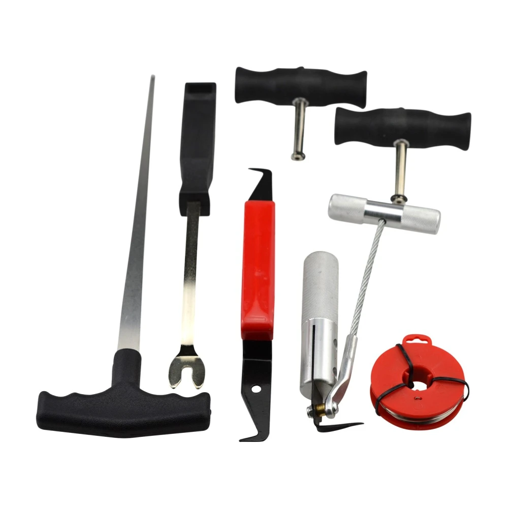 Kit de ferramentas para remoção de para-brisas 7 peças TSX TOOL