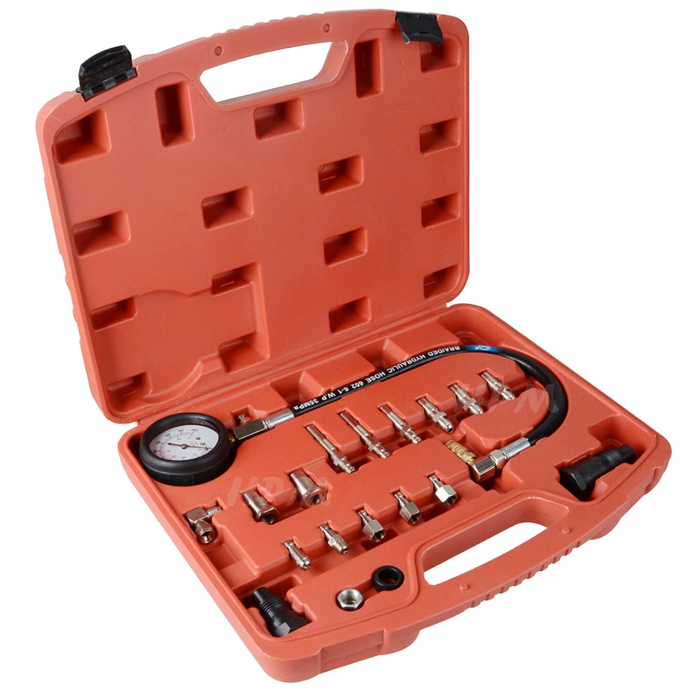 Kit medidor de compressão para motores diesel 0-1000PSI TU-15