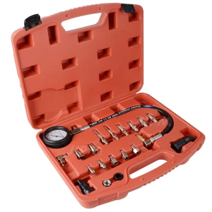 Kit medidor de compressão para motores diesel 0-1000PSI TU-15