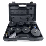 Kit Testador de Fugas de Turbocompressor 9 Peças com Manómetro Teste Pressão Turbo