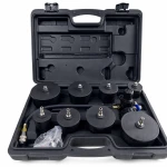 Kit Testador de Fugas de Turbocompressor 9 Peças com Manómetro Teste Pressão Turbo