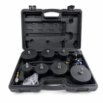 Kit Testador de Fugas de Turbocompressor 9 Peças com Manómetro Teste Pressão Turbo